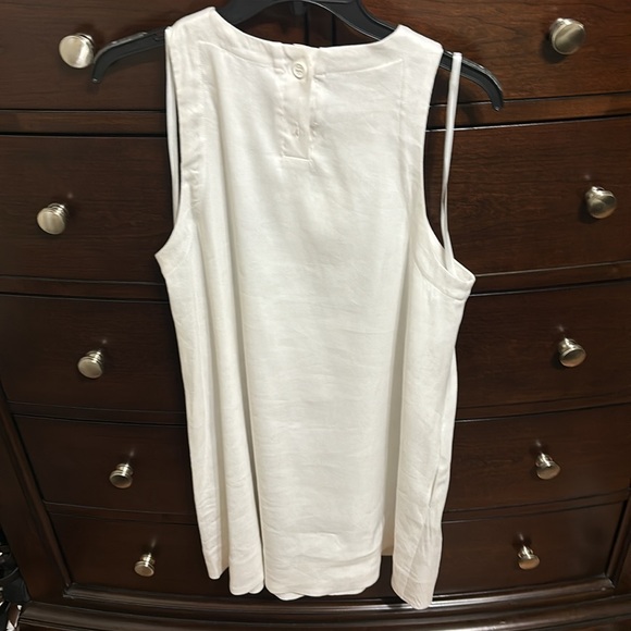 Gianni Bini white linen dress - Picture 3 of 9